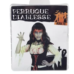 Perruque femme diablesse cheveux longs-Gifi New
