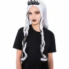 Perruque princesse gothique adulte pour déguisement Halloween-Gifi Best
