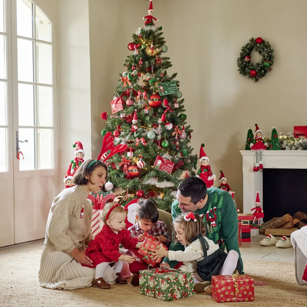 Personnage à poser en feutrine H50cm - 2 modèles-Gifi Discount