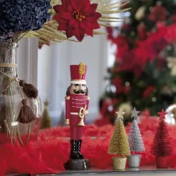 Personnage casse noisette soldat Noël rouge-Gifi New