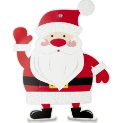 Personnage de Noël à ventouse déco fenêtre-Gifi New