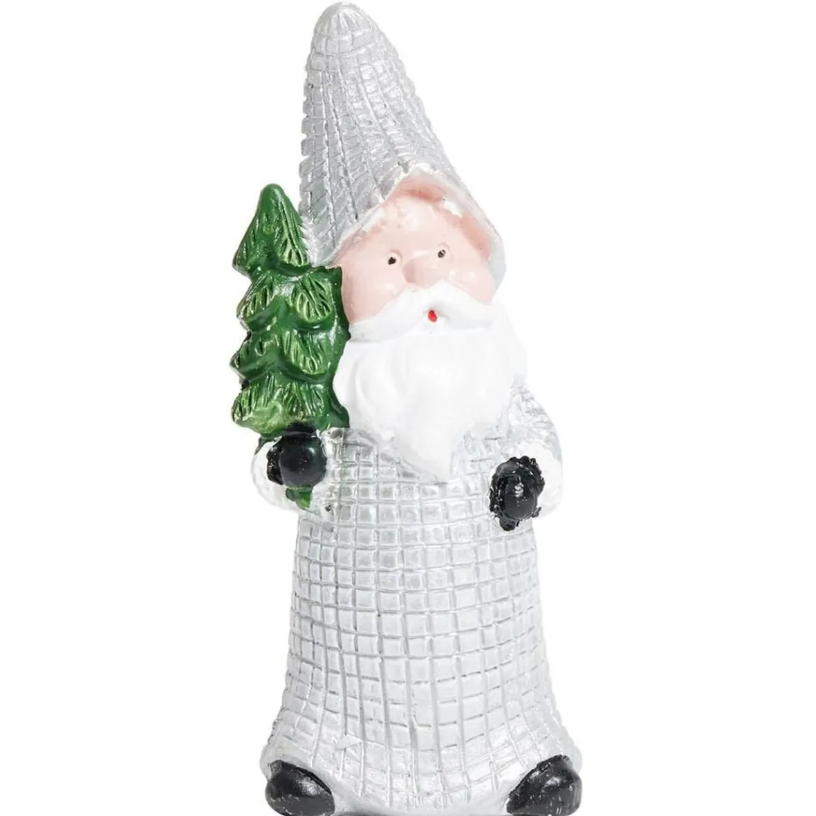 Personnage Noël pailleté à poser - 3 modèles-Gifi