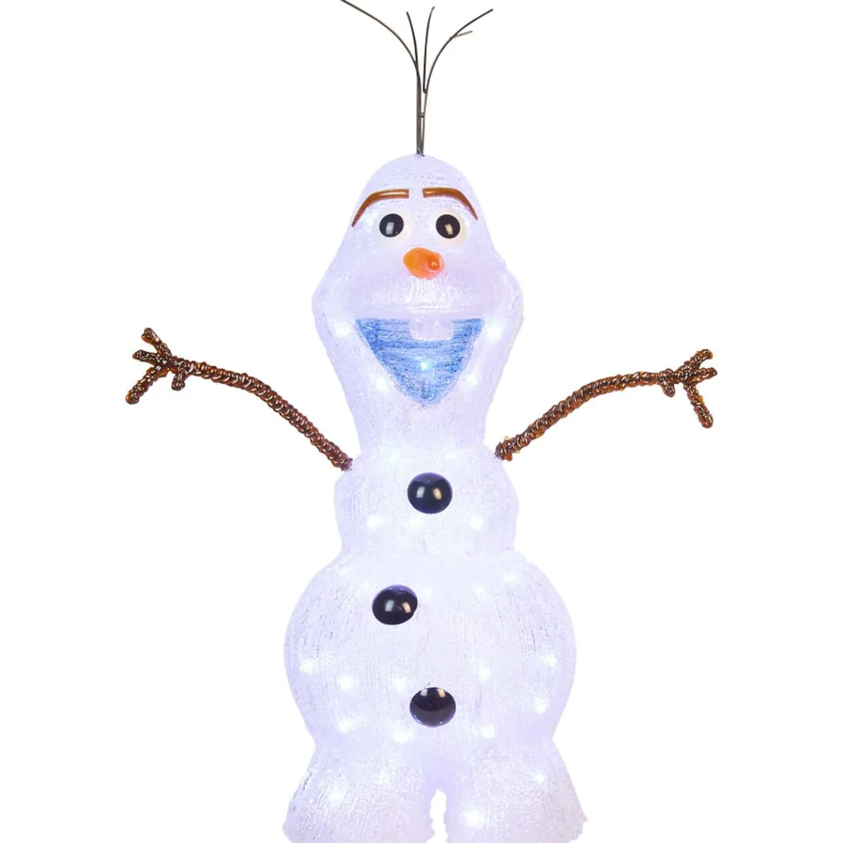 Personnage Olaf lumineux Disney La Reine des neiges 60 LED-Gifi Sale