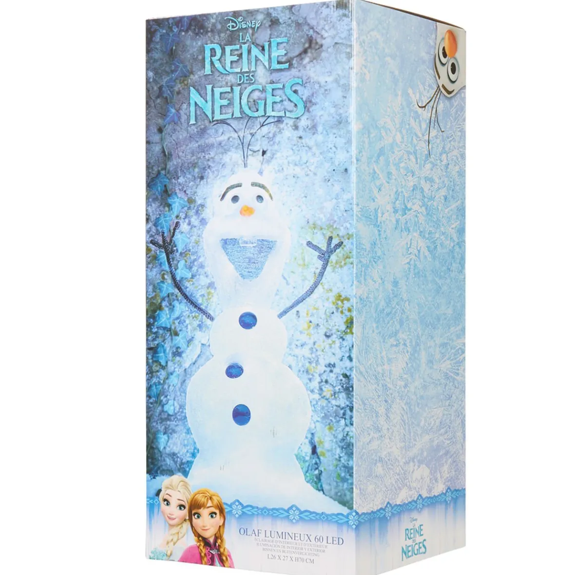 Personnage Olaf lumineux Disney La Reine des neiges 60 LED-Gifi Sale