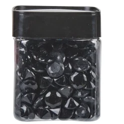 Pierres décoratives imitation diamant noir-Gifi Best