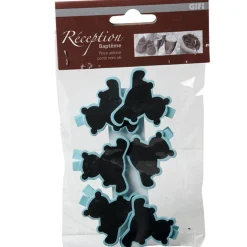 Pince porte nom bleu x6-Gifi Sale