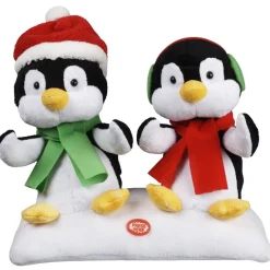 Pingouin animé x2-Gifi Discount