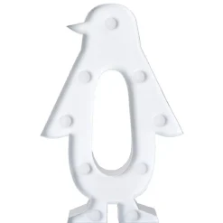 Pingouin blanc lumineux à poser-Gifi Hot
