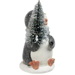 Pingouin et sapin de Noël lumineux-Gifi Outlet