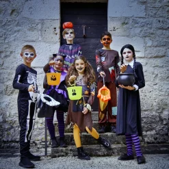 Poncho enfant Halloween Dia de Los Muertos-Gifi Clearance