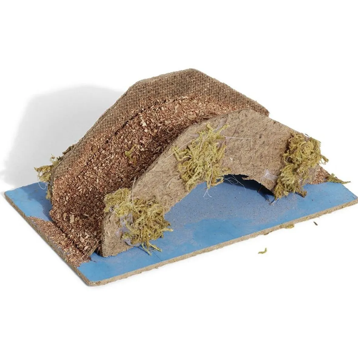 Pont crèche bois marron-Gifi New