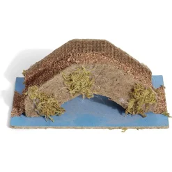 Pont crèche bois marron-Gifi New