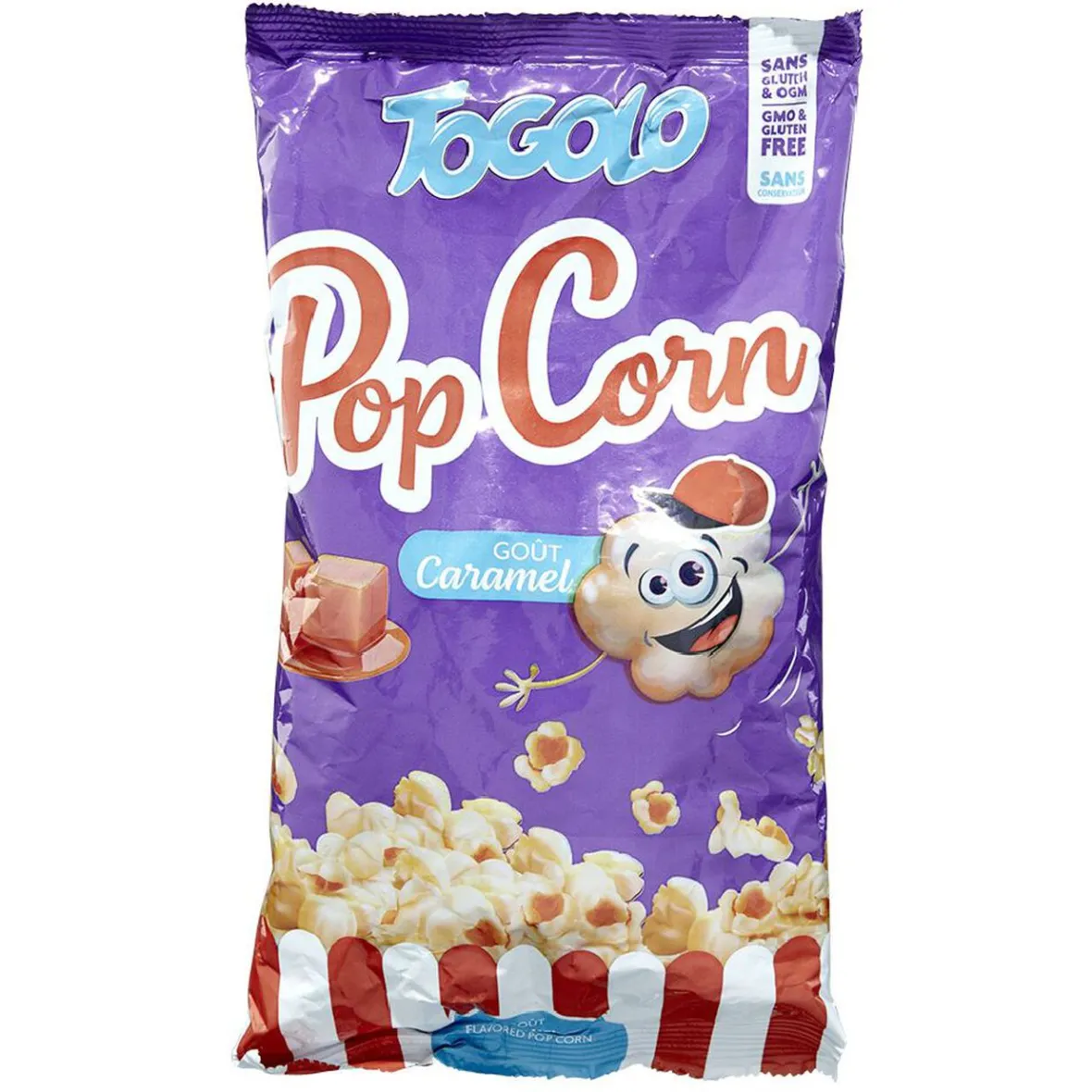 Pop corn Togolo goût caramel-Gifi