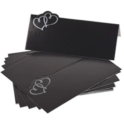 Porte nom noir x12-Gifi Clearance