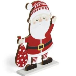 Père Noël à poser H25cm-Gifi Outlet