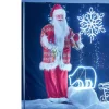 Père Noël animé et musical 1,8 m-Gifi Outlet