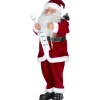 Père Noël décoratif d'intérieur H. 80 cm-Gifi