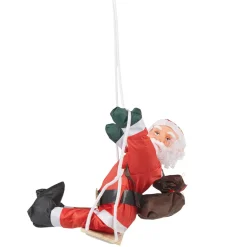 Père Noël grimpeur sur balançoire-Gifi Discount
