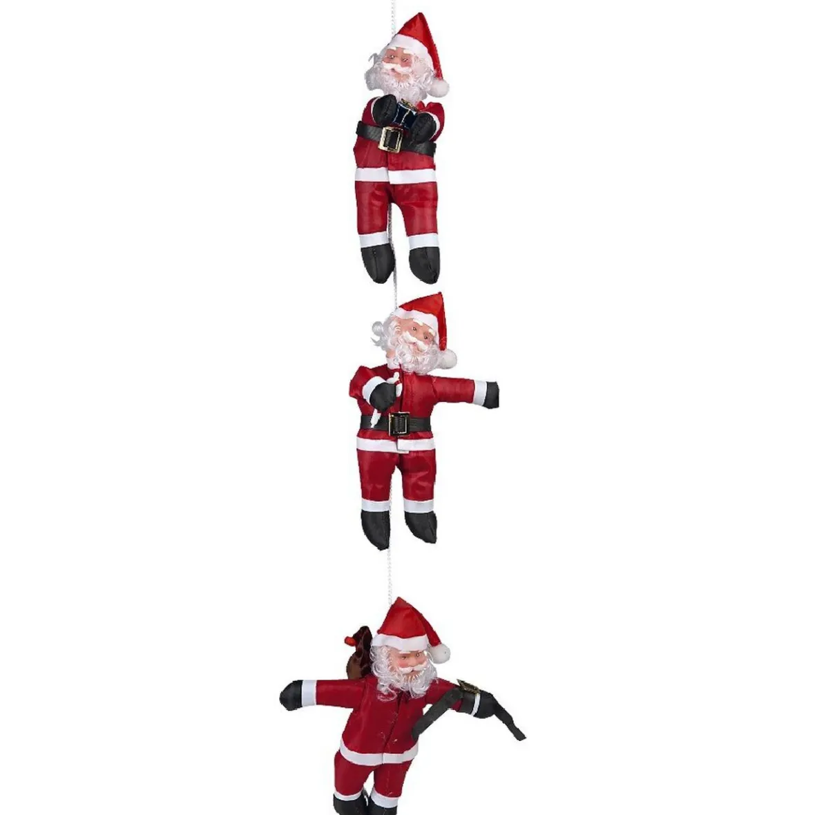 Père Noël grimpeur x3 h.100 cm-Gifi Hot