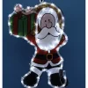 Père Noël lumineux multicolore h.42 cm-Gifi Outlet