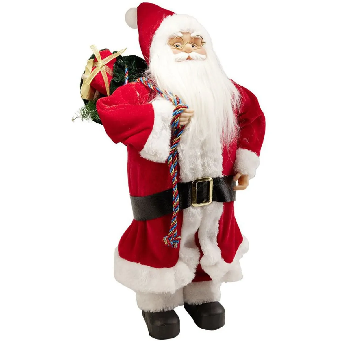 Père Noël XL à poser L25 x l25 x H60 cm-Gifi Clearance