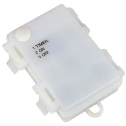 Père-Noël lumineux à poser pliable H70cm 40 LED blanc froid-Gifi New