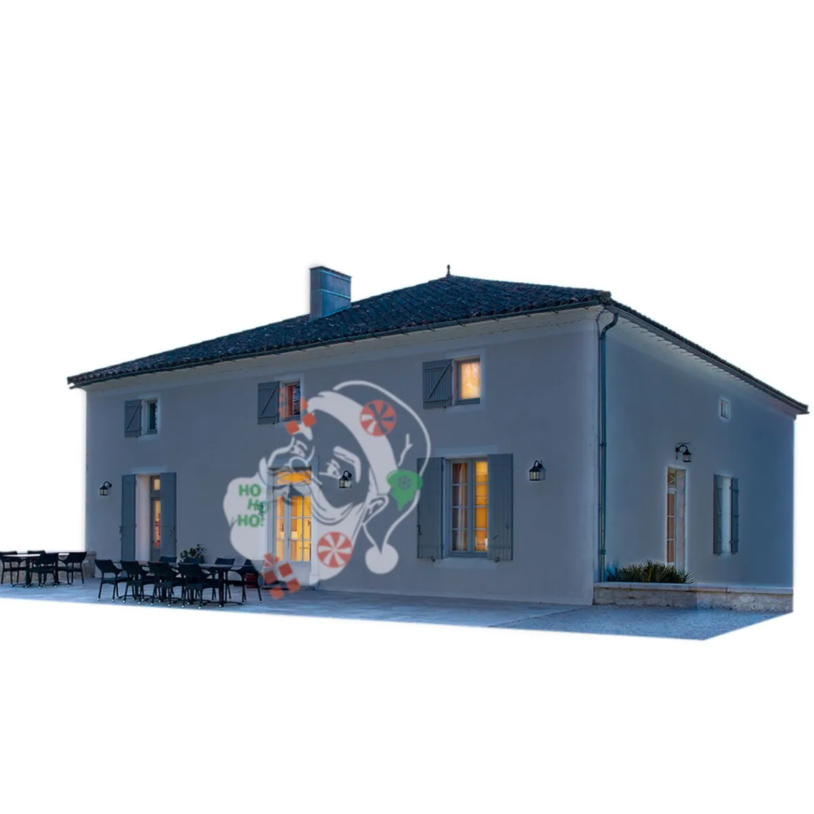 Projecteur de Noël Extérieur à led lumière animée et fixe-Gifi Hot