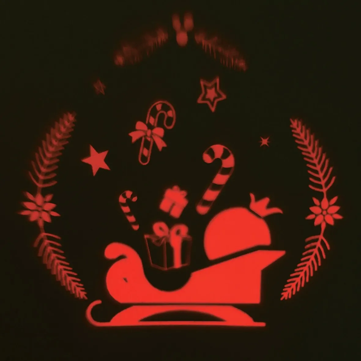 Projecteur extérieur led fixe 3 motifs Noël et fêtes-Gifi