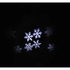 Projecteur extérieur LED Noël motifs flocons animés-Gifi Outlet