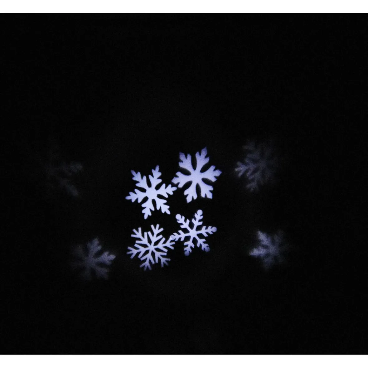 Projecteur extérieur LED Noël motifs flocons animés-Gifi Outlet