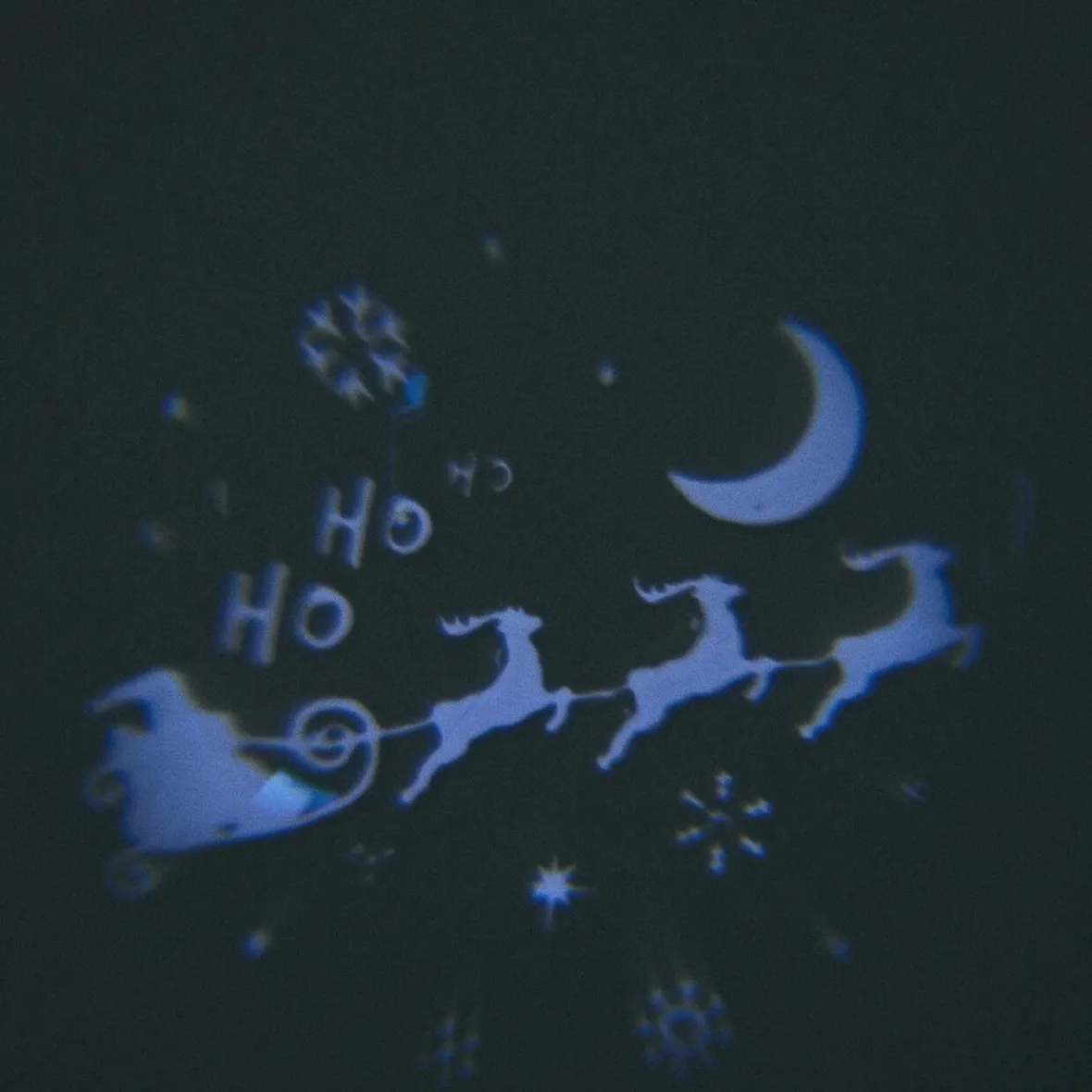 Projecteur extérieur LED solaire Noël motifs animés-Gifi Clearance