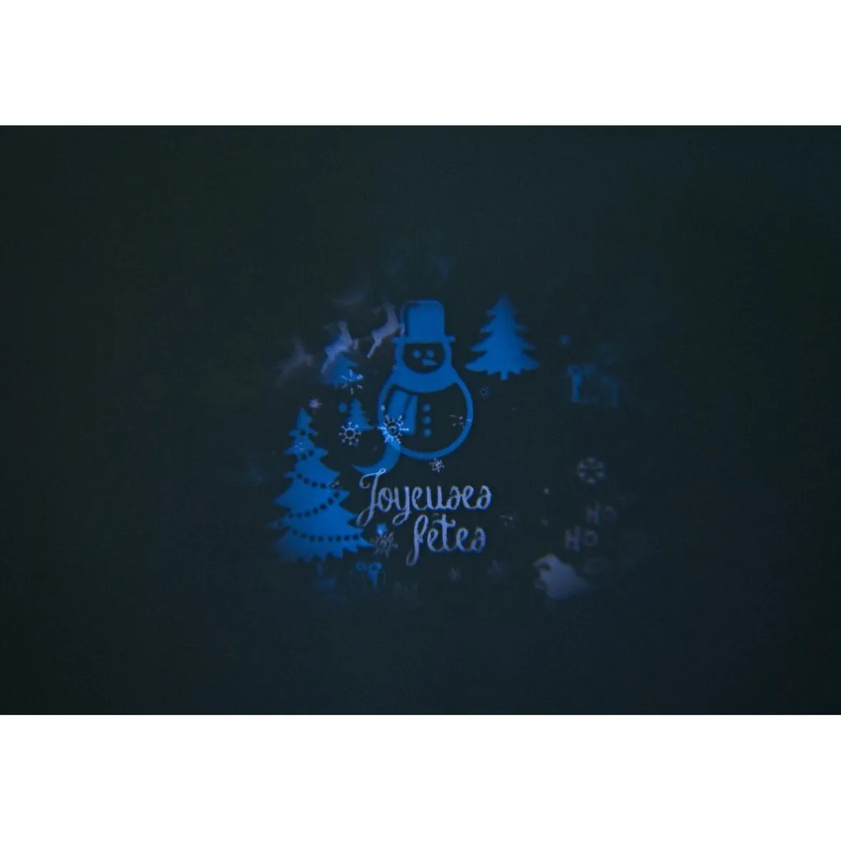 Projecteur extérieur LED solaire Noël motifs animés-Gifi Clearance