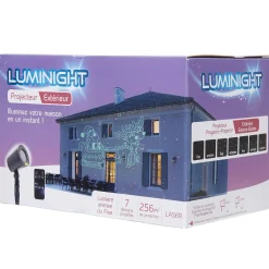 Projecteur laser animé ou fixe motifs Père Noël et points-Gifi Clearance