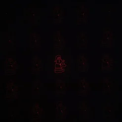 Projecteur lazer 15 designs multicolores Noël flocons-Gifi New