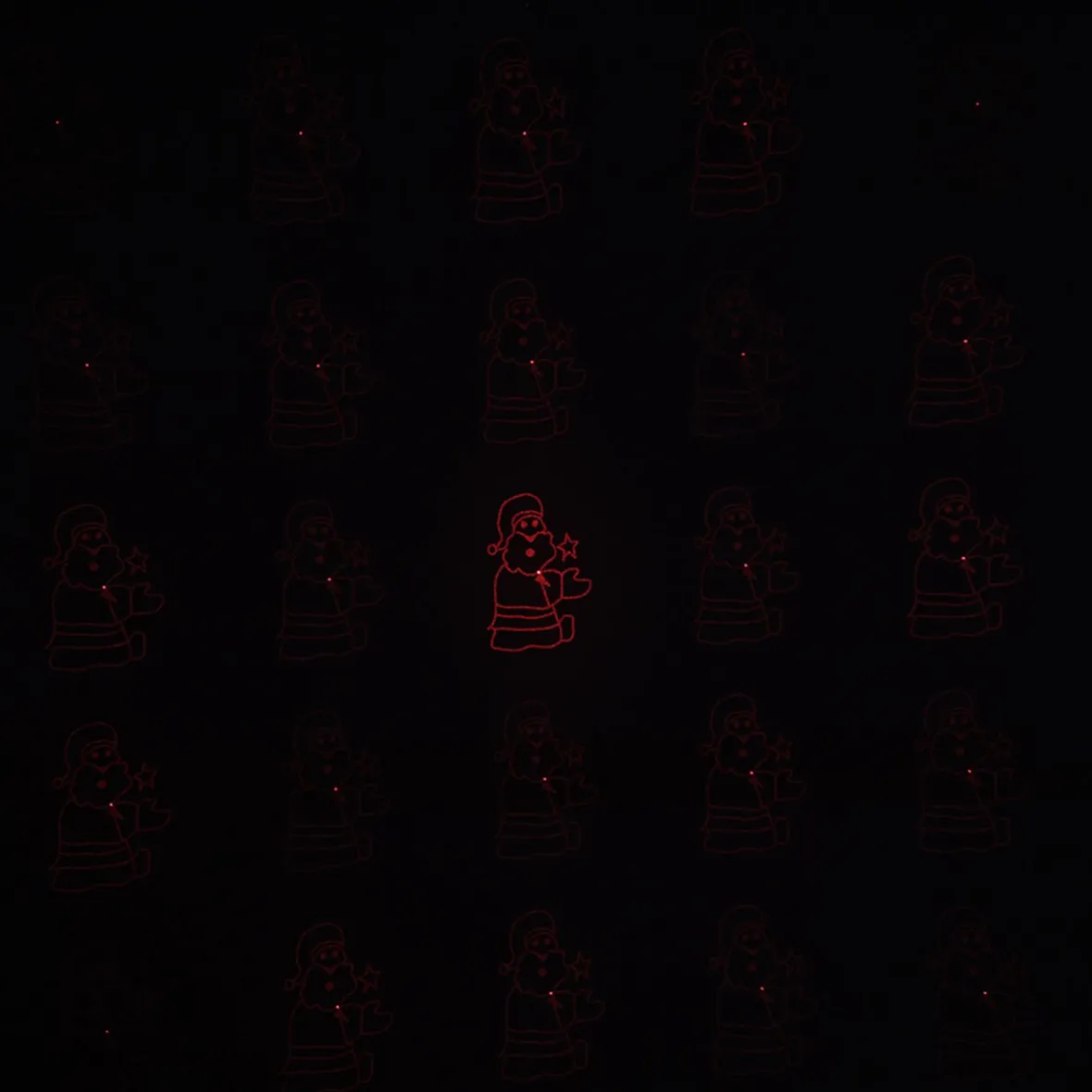 Projecteur lazer 15 designs multicolores Noël flocons-Gifi New