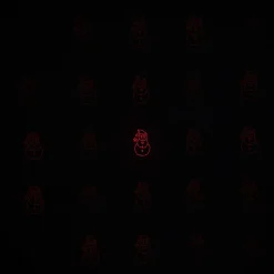 Projecteur lazer 15 designs multicolores Noël flocons-Gifi New