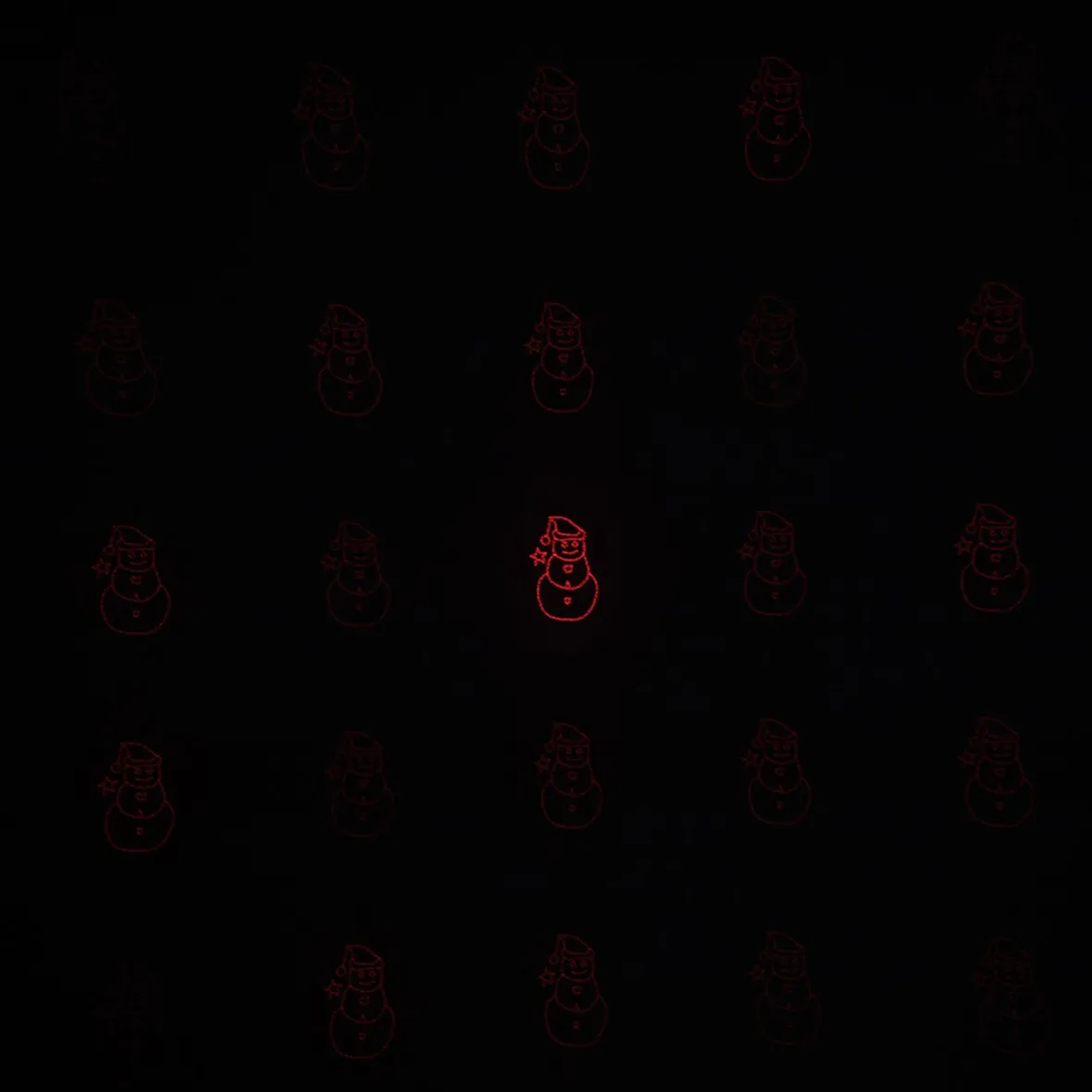 Projecteur lazer 15 designs multicolores Noël flocons-Gifi New