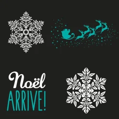 Projecteur LED animé motifs Noël extérieur-Gifi Outlet