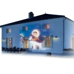 Projecteur LED extérieur animé et musical thème hiver Noël-Gifi Sale