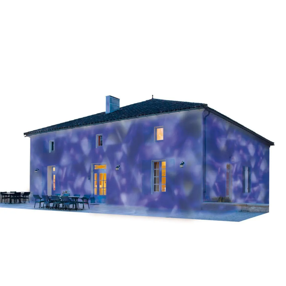 Projecteur spot à planter extérieur 3 LED-Gifi New