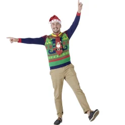 Pull de Noël adulte-Gifi Outlet