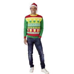 Pull de Noël adulte-Gifi Outlet
