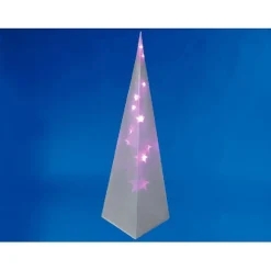 Pyramide lumineuse rose fixe-Gifi Hot