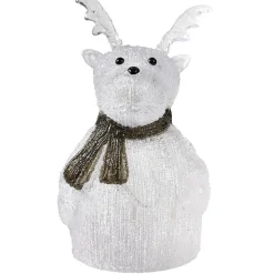 Renne lumineux acrylique H33cm 40 LED blanc froid-Gifi New