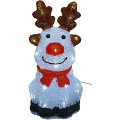 Renne lumineux 30LED blanc froid H32cm-Gifi Clearance