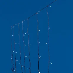 Rideau lumineux blanc et bleu 2.7 m-Gifi