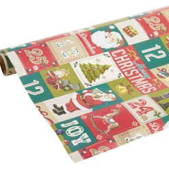 Rouleau papier cadeau motif Noël L200x70cm-Gifi Best