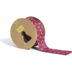Rouleau ruban imprimé sucre d'orge rouge et blanc 2,7m-Gifi Sale