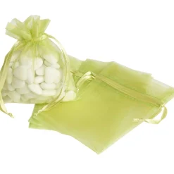 Sac à dragées vert anis x5-Gifi Sale