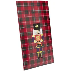 Sac cadeau Noël L25xH45cm traditionnel-Gifi Clearance